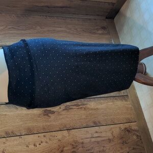 Lularoe Black Velvet Pencil Skirt Small